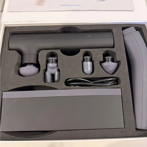 Lyric Massage Gun Set - Black and Gray - Picture 1 of 4